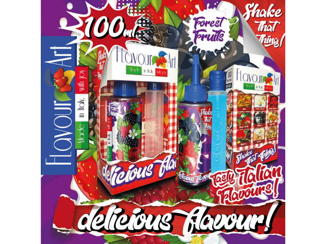 FLAVOURART MIX AND SHAKE FOREST FRUITS 100ML (  )