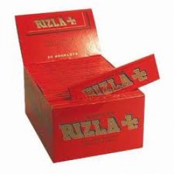 Χαρτάκια KING SIZE RIZLA Κόκκινο κουτί των 50 τεμαχίων τιμή 0,34 το χαρτάκι