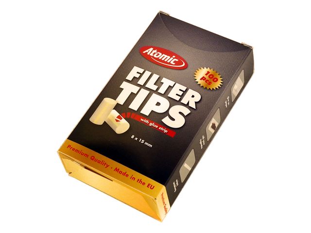    Atomic Filter Tips 8mm 100     