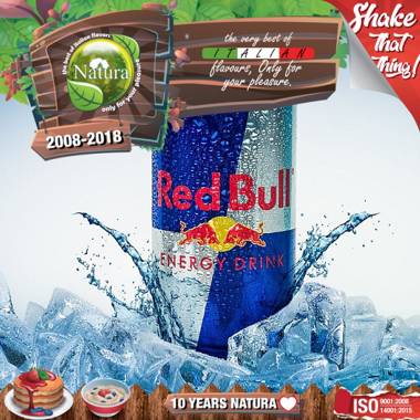 9641 - NATURA SHAKE AND TASTE ENERGY DRINK BULL 60/100ml ( )