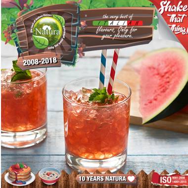 NATURA SHAKE AND TASTE FIZZY WATERMELON 60/100ml (  )