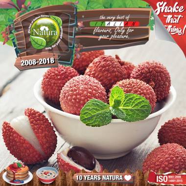 9647 - NATURA SHAKE AND TASTE FOREST LYCHEEZ 60/100ml (      )
