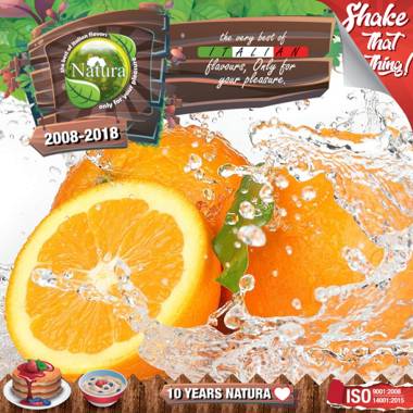 9648 - NATURA SHAKE AND TASTE FOREST ORANGE 60/100ml (    )