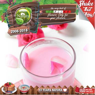 9653 - NATURA SHAKE AND TASTE MILK N ROSES 60/100ml (  )