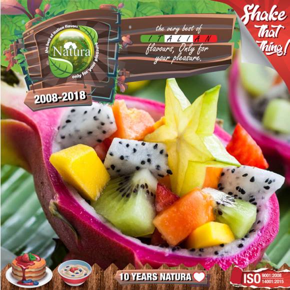 NATURA SHAKE AND TASTE TROPICAL REMIX 60/100ml ( )