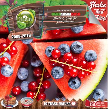 9659 - NATURA SHAKE AND TASTE WATERMELON BERRIEZ 60/100ml (  )