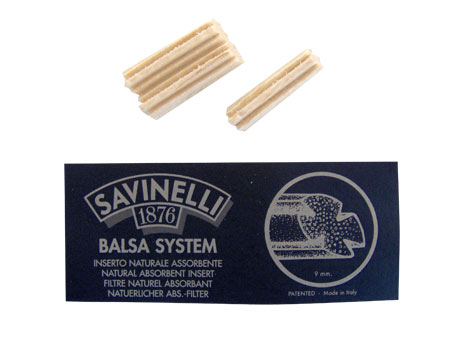 69 - Savinelli 9mm Balsa 734 Pipe Filters   