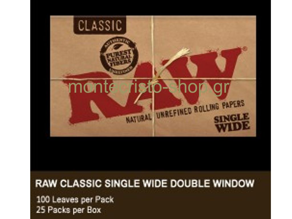 654 -   RAW Single Wide Clasic   100 