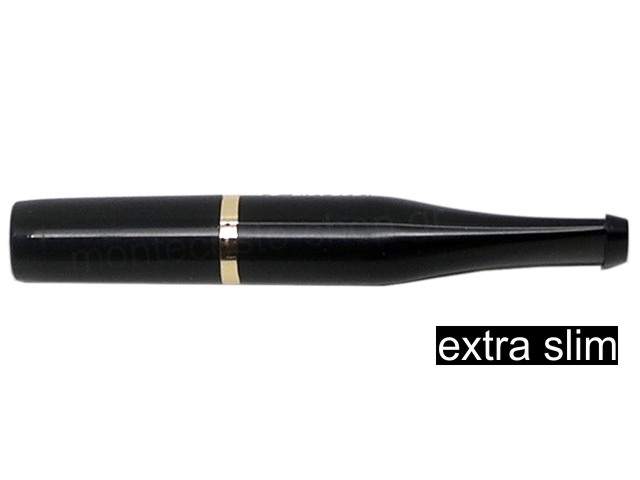 9748 - DENICOTEA 20229 Μαύρη Extra Slim (made in Germany) Πίπα Τσιγάρου