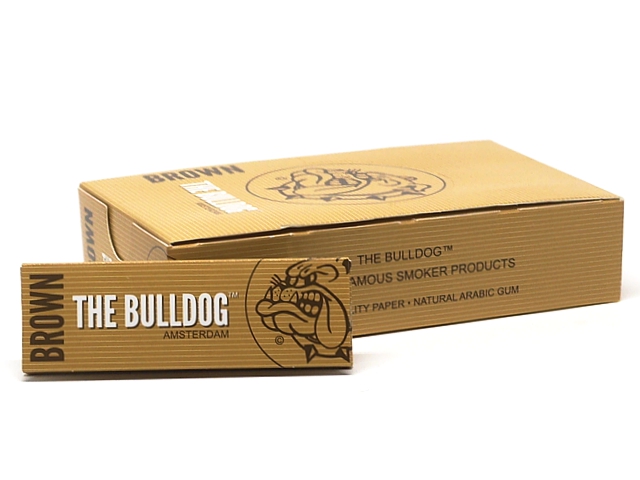   THE BULLDOG BROWN  1&1/4 Hemp  (  25)