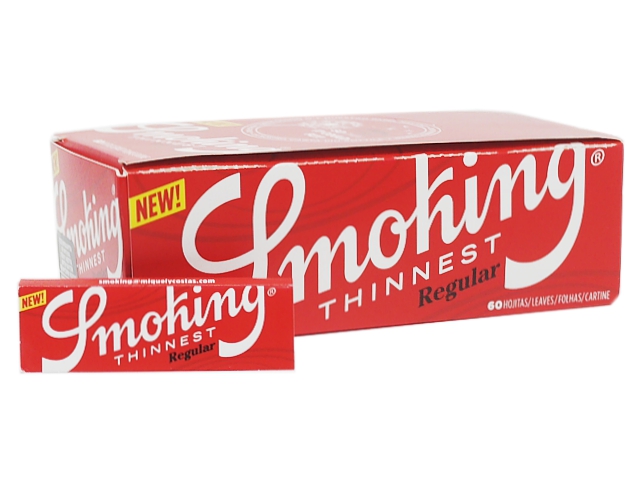 9873 - Smoking Thinnest Regular 60 (10/2)   ( 50)