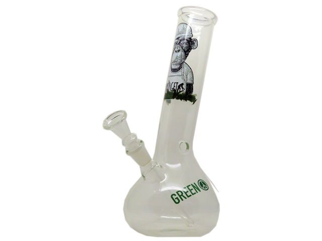   LG22 GREEN PAY GET GLASS BONG 25cm 