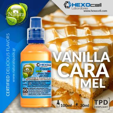 9956 - NATURA MIX SHAKE VAPE VANILLA CARAMEL 30/60ML (  )