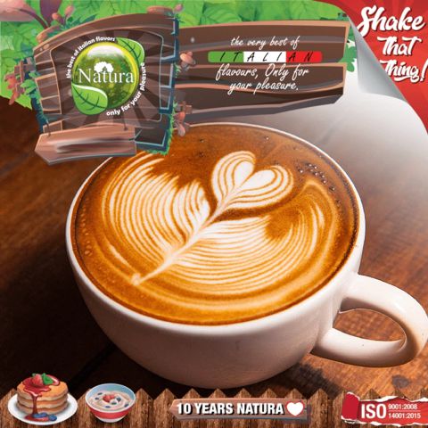 9968 - NATURA SHAKE AND TASTE TOBACO COFFEE LATTE 60/100ml (  )