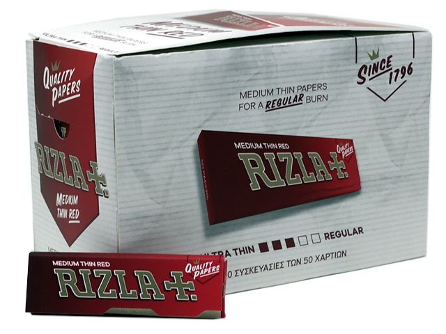   RIZLA red ,   100 