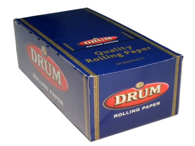 Χαρτάκια Drum, κουτί των 50 τεμαχίων