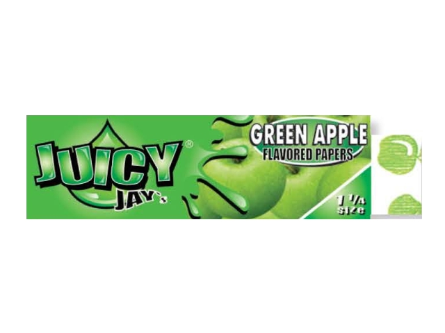10013 -   Juicy Jays GREEN APPLE   1 1/4