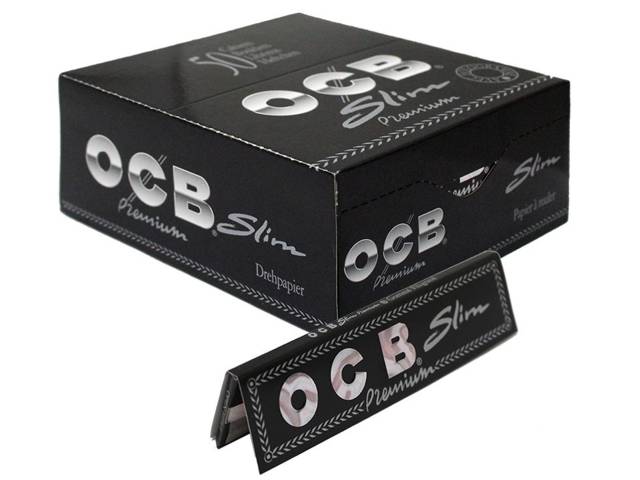 767 - Χαρτάκια OCB King Size PREMIUM SLIM 32 φύλλα κουτί 50 τεμαχίων