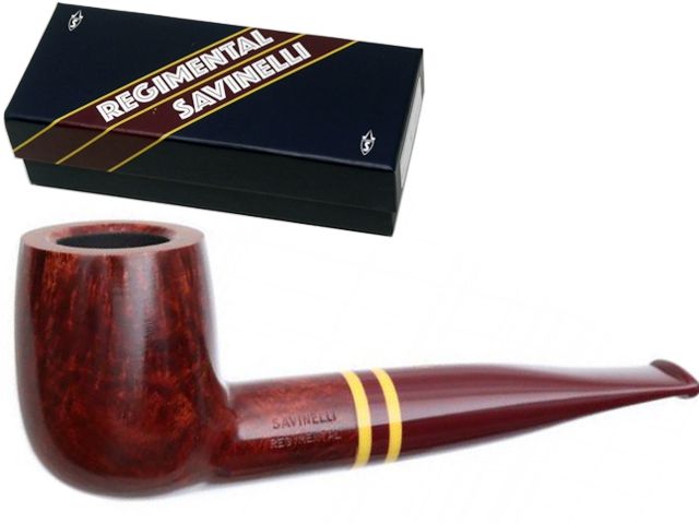 10121 - SAVINELLI REGIMENTAL 101 SMOOTH 9mm BURGUNDY   