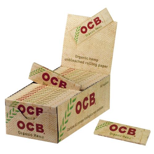 637 - Χαρτάκια OCB organic hemp κουτί 50 τεμαχίων Βιολογική κάνναβη