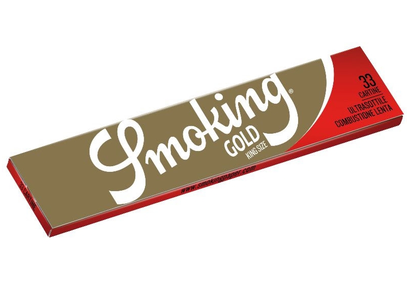 836 -  Smoking Gold SLIM king size 33