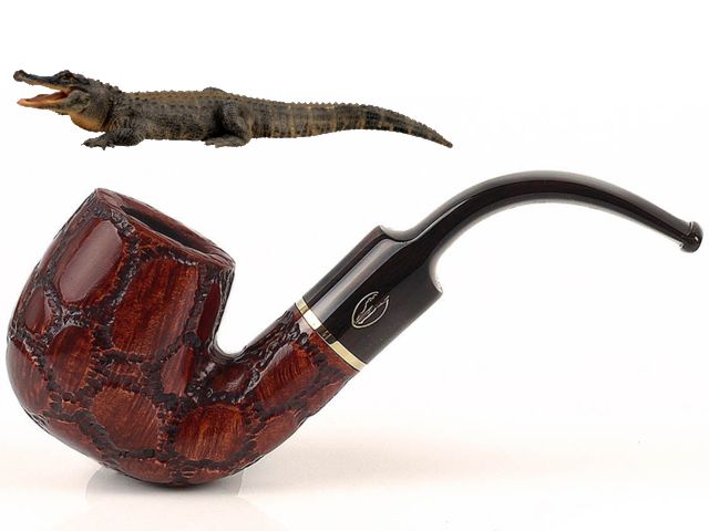 10445 - SAVINELLI ALLIGATOR 614 BROWN 9mm   