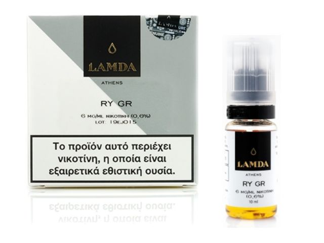 Υγρό αναπλήρωσης LAMDA RY-GR 3*10ml (καπνικό)