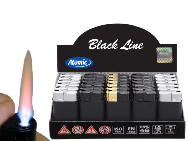 Atomic Maxx Turbo Black LIne 3654110 κουτί με 30 αντιανεμικούς αναπτήρες
