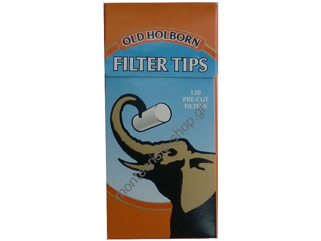 φιλτράκια Old Holborn 5,7mm 120 filter tips
