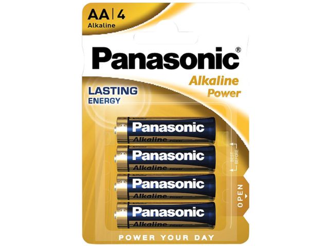 10826 - PANASONIC AA  LR6 1.5V AM3 MN1500 (4 )