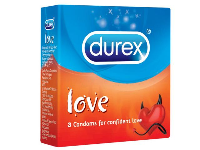 DUREX LOVE (3 ΠΡΟΦΥΛΑΚΤΙΚΑ) ΜΕ ΛΙΠΑΝΤΙΚΟ