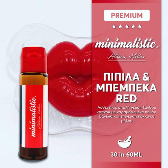 10890 - MINIMALISTIC    RED Shake And Vape 30/60ml (  ,    )