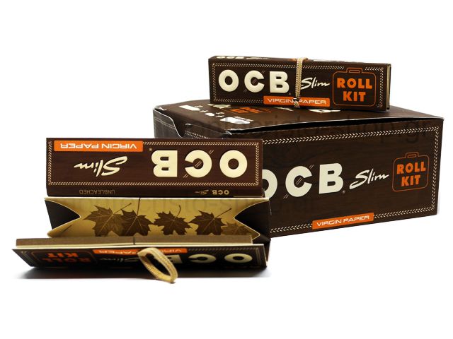  OCB VIRGIN King Size Slim ROLL KIT Unbleashed (  20)