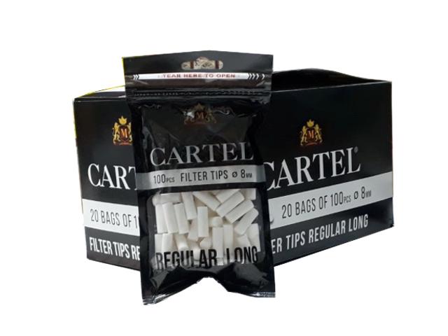 10949 -   20  Cartel Filter Regular Long 8mm  100        22mm