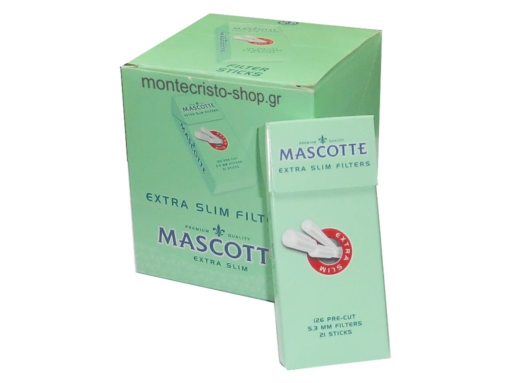   10  MASCOTTE extra slim filters 5.3mm