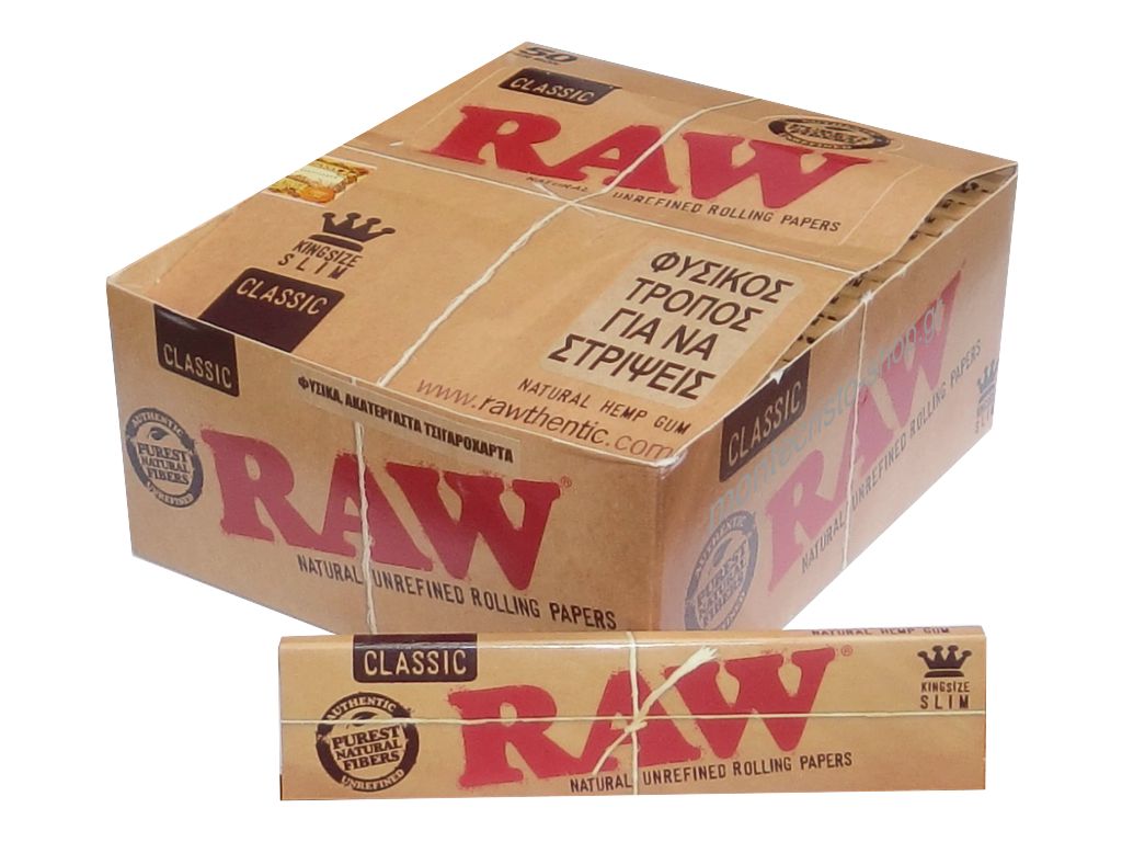   50  RAW King Size SLIM Classic  32 