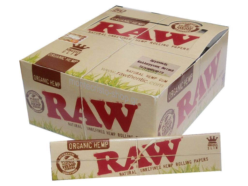   50  Raw Organic King Size slim   32 