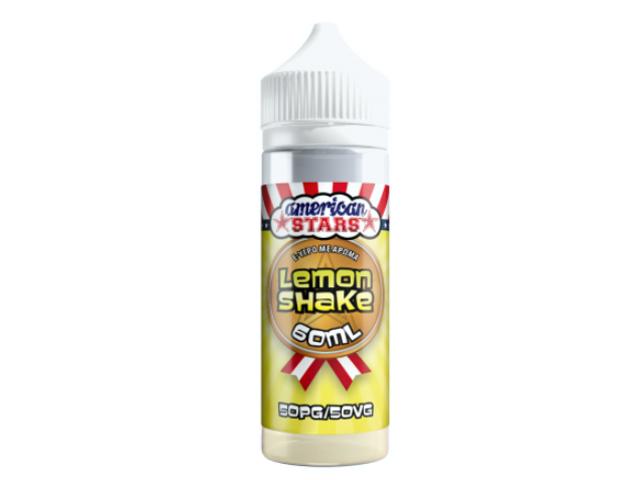 11093 - American Stars LEMON SHAKE Shake and Vape 60ml / 120ml (λεμόνι με κρέμα βουτύρου)