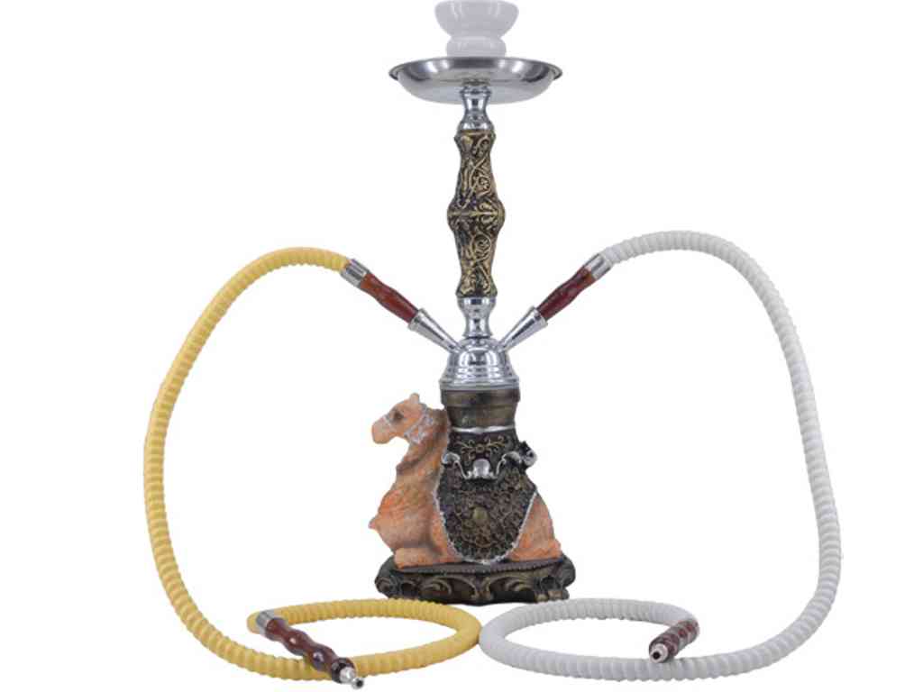 1821 -  CONEY Hookah 40cm Camel 0230404