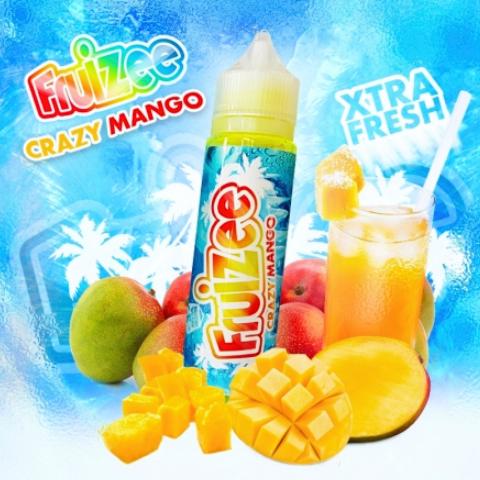 ELIQUID FRANCE FRUIZEE CRAZY MANGO FLAVOUR SHOT 30/70ML ()