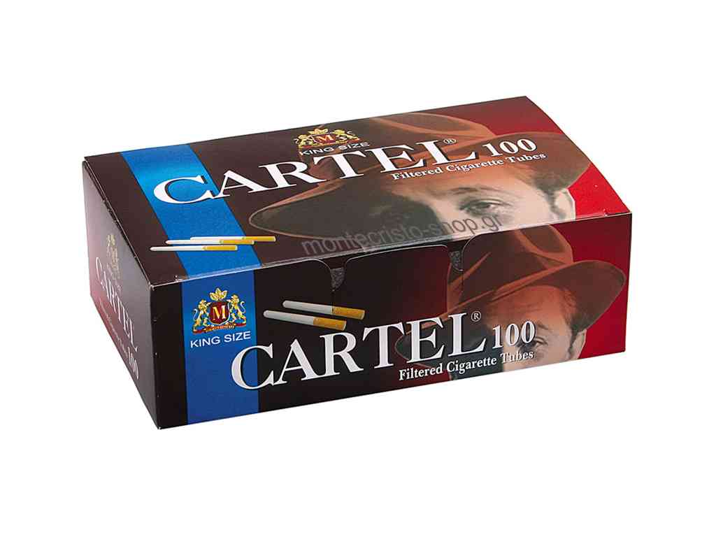   CARTEL 100 Filtered Cigarette Tubes King Size  100 