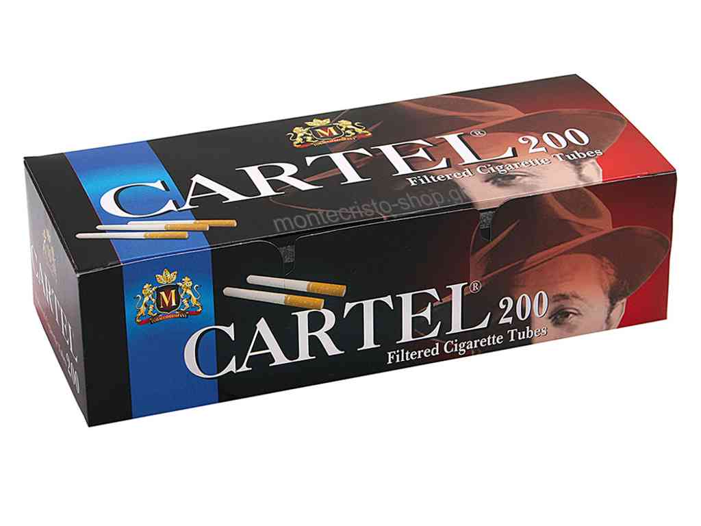   CARTEL 200 Filtered Cigarette Tubes King Size  200 