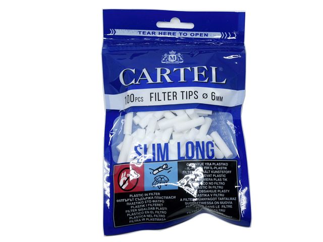 1902 -  Cartel Filter Slim Long 6mm  100        22mm