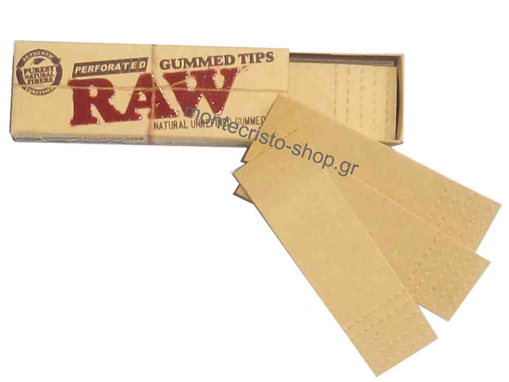 1924 -  RAW PERFORATED GUM TIPS      