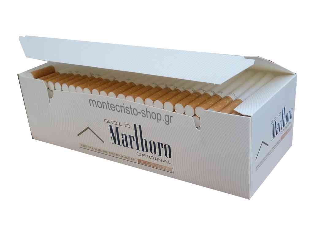 1935 - Κενά τσιγάρα Marlboro Gold Original King Size Tubes 200