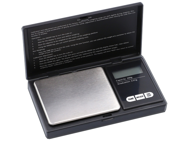 ������� ��������� DIGITAL SCALE 200g x 0,01g MH PROFESIONAL MINI 661-9044