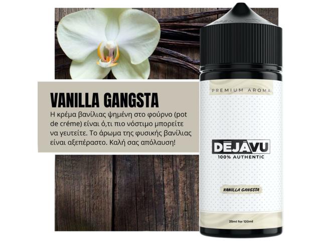 11609 -  100% AUTHENTIC Flavour Shot VANILLA GANGSTA 25ml / 120ml ()