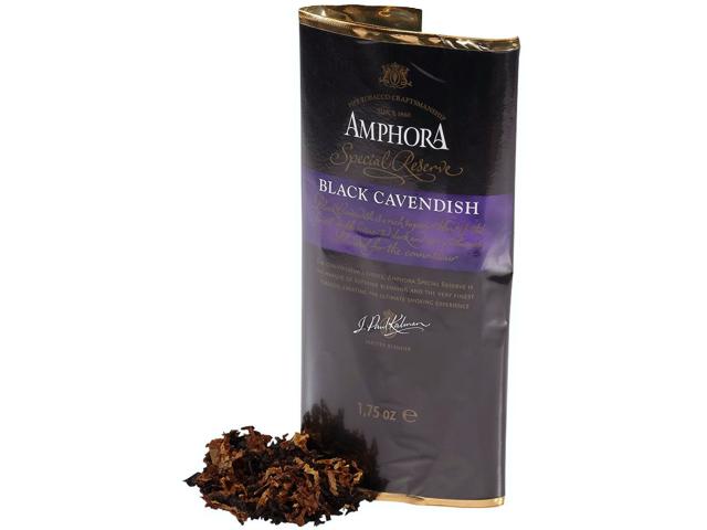 11618 - Καπνός Πίπας AMPHORA BLACK CAVENDISH 40g