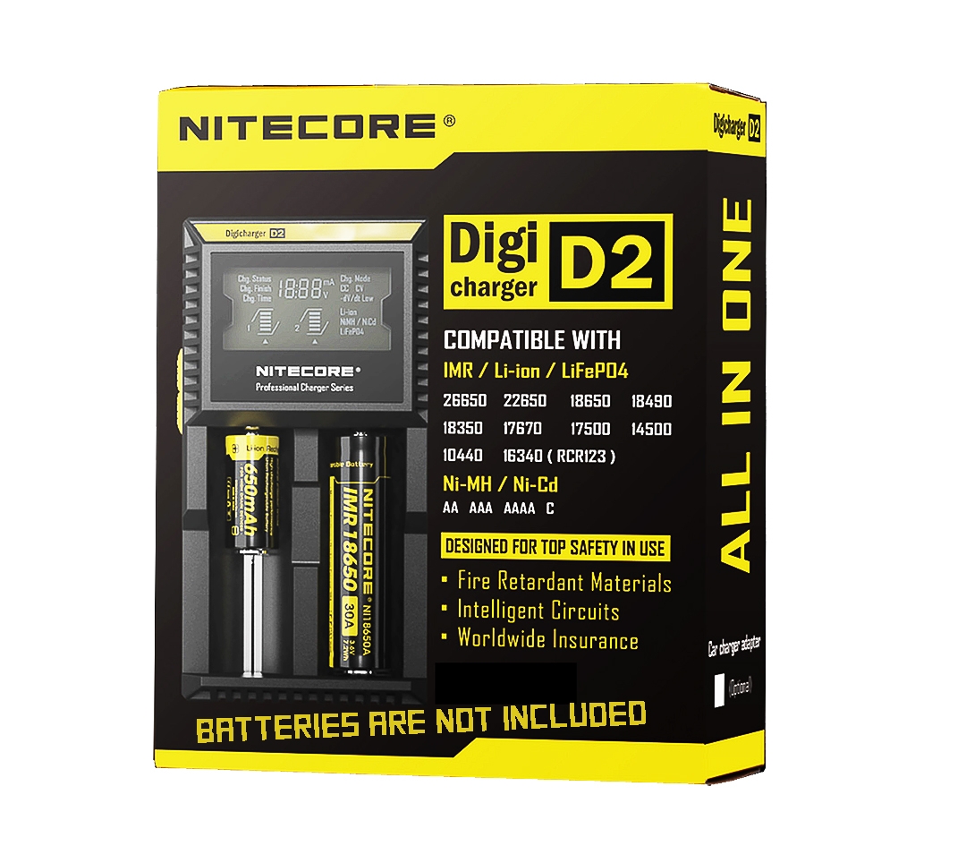2287 - Φορτιστής Nitecore D2 Digicharger