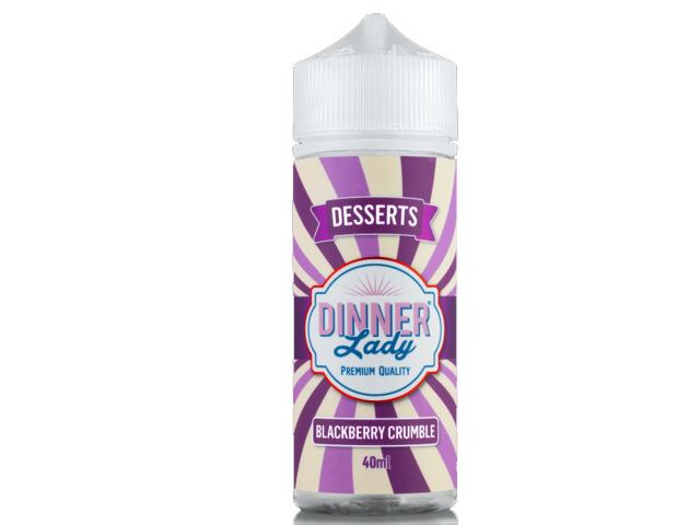 11696 - DINNER LADY FLAVOUR SHOT MIX AND SHAKE BLACKBERRY CRUMBLE 40/120ml ()   VG